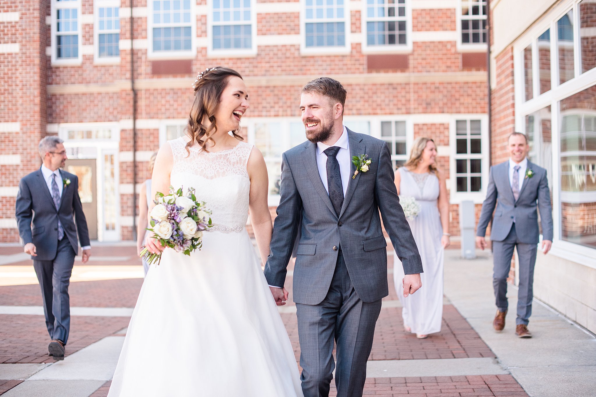 Pella Iowa Wedding Photos at the Molengracht