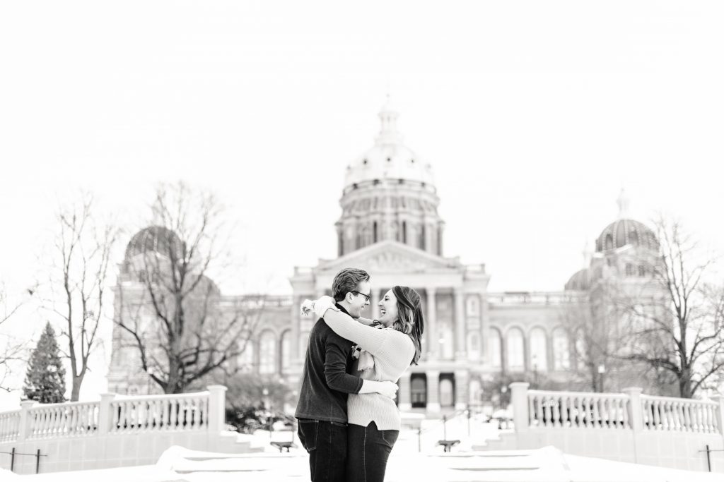 Iowa State Capitol Wedding Photographers Des Moines
