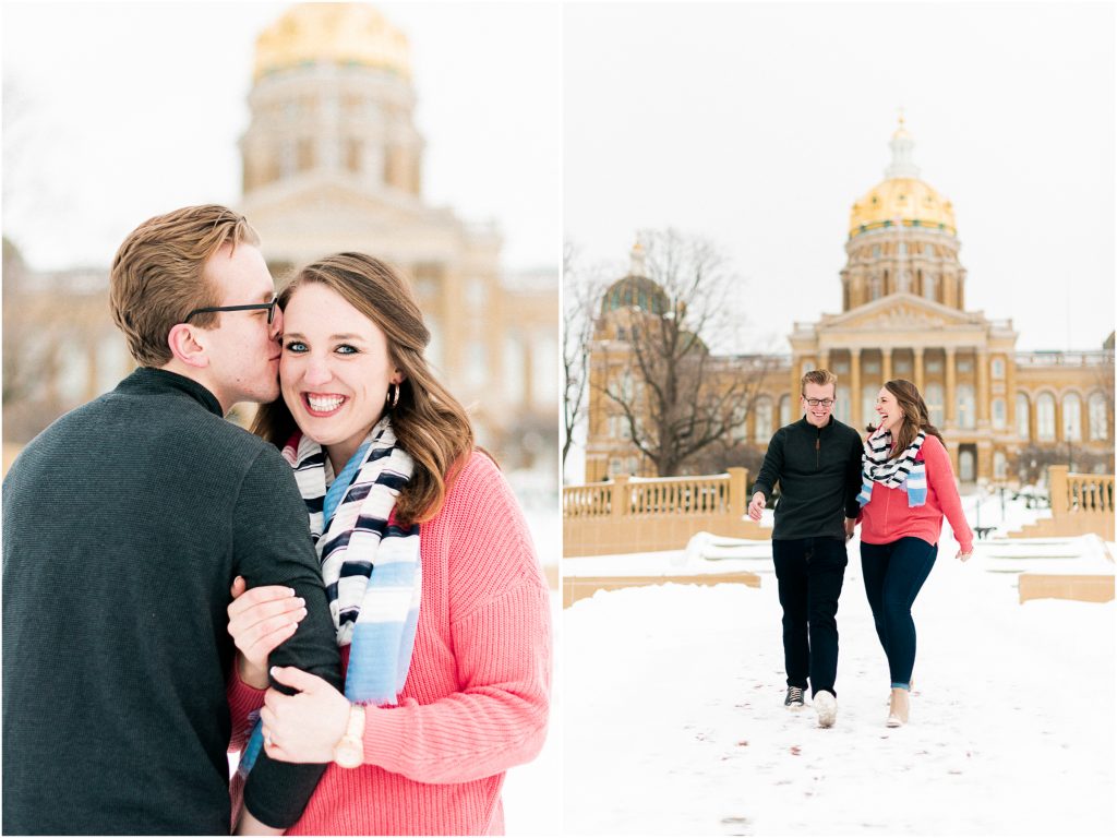 Iowa State Capitol Wedding Photographers Des Moines