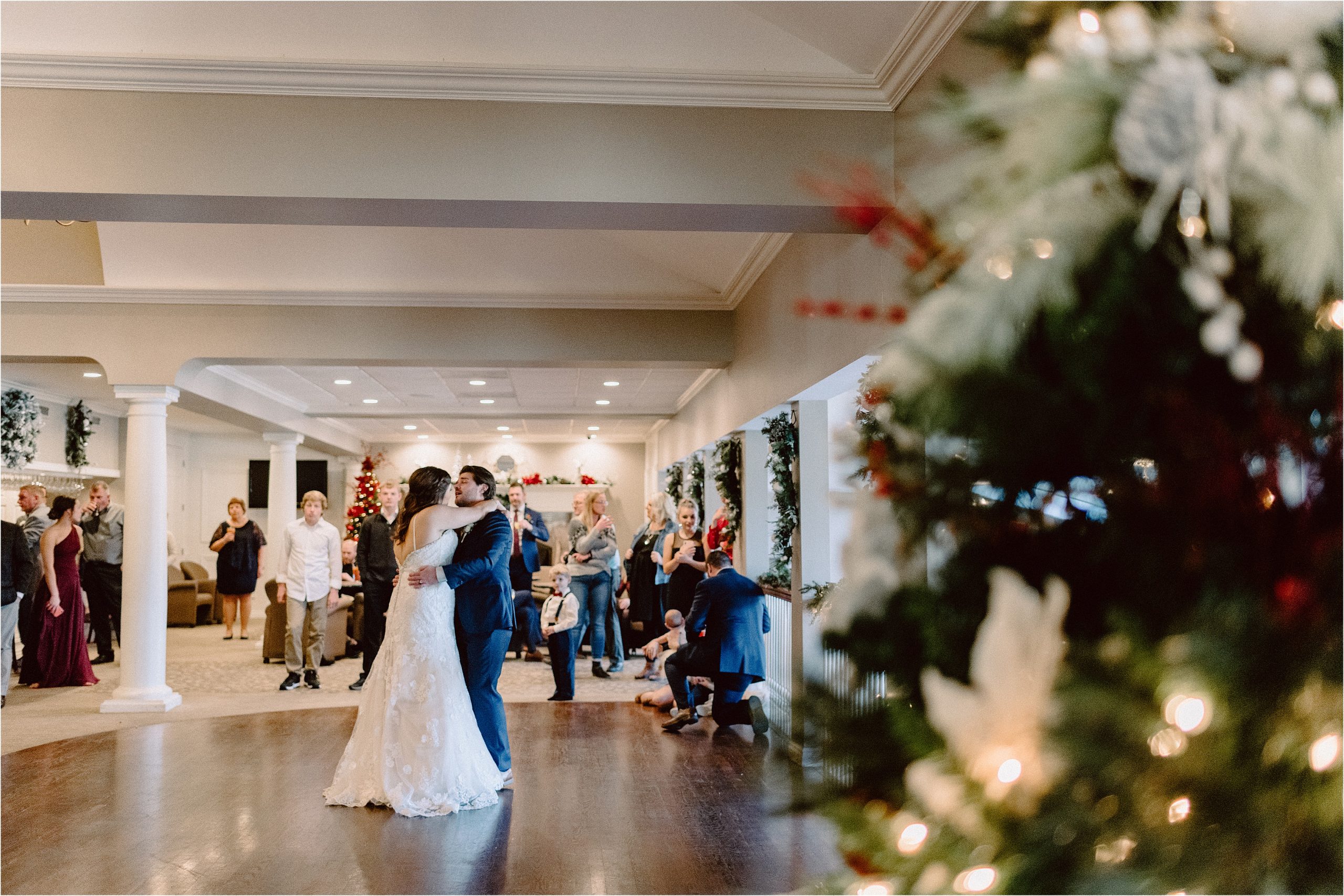 Zach Lauren Magnolia Hotel Winter Wedding