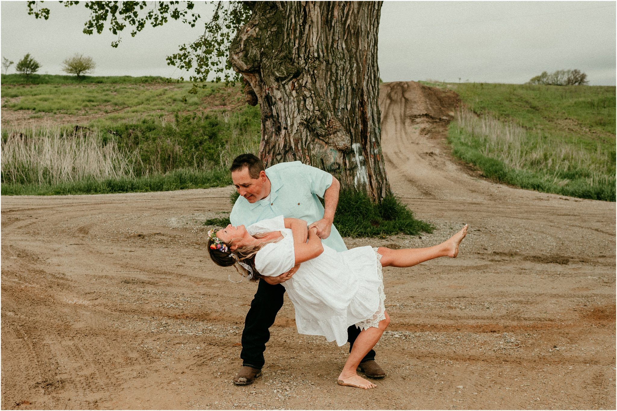 Tree in the Middle of the Road // Vow Renewal // Craig + Lani