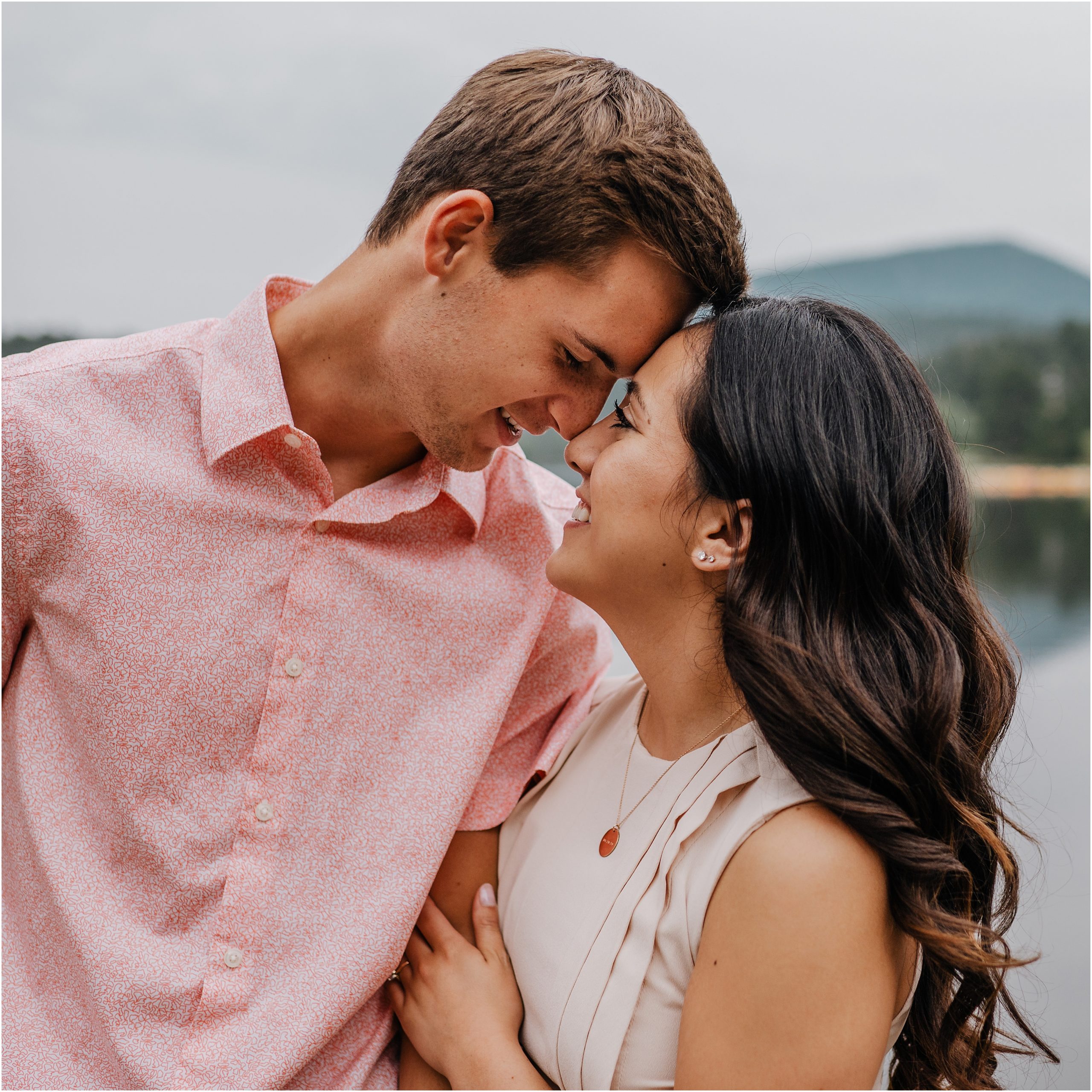 Evergreen Lake Colorado Engagement Photos