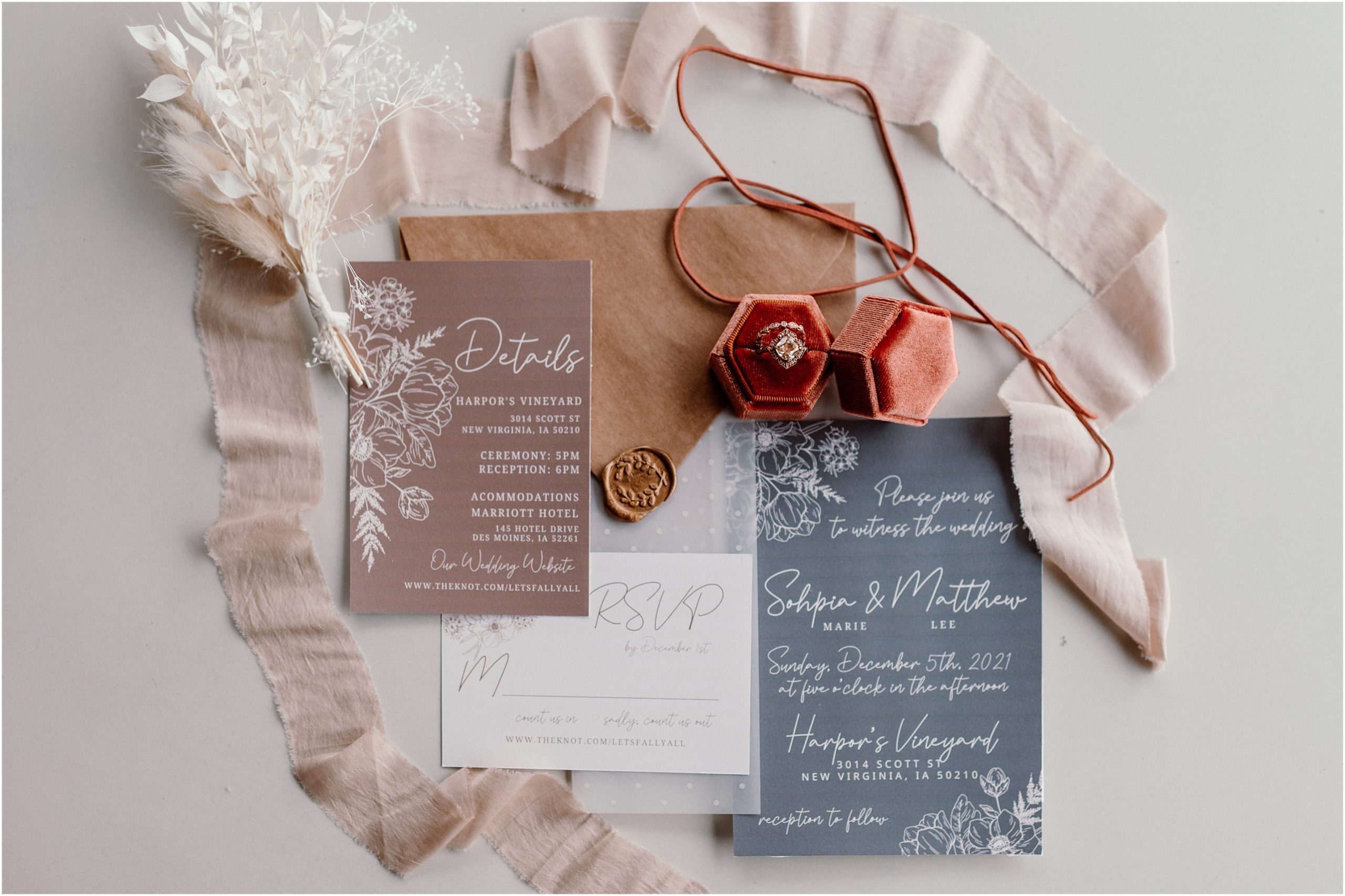 The Blush and Birch Custom Wedding Signage